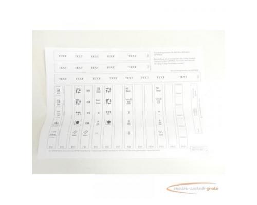 Siemens 6FC5303-1AF12-0BN0 Push Button Panel SN:F2JD012833 - ungebraucht! - - Bild 5