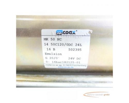 Coax MK 50 NC / 14 50C120/0DC 24L Coaxial Ventil SN:21251 - Bild 7