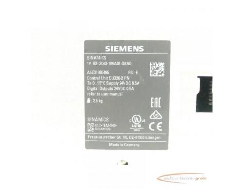 Siemens 6SL3040-1MA01-0AA0 Control Unit SN:T-H86207563 - ungebraucht! - - Bild 6