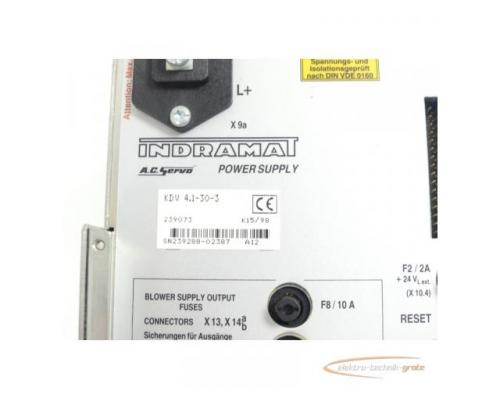 Indramat KDV 4.1-30-3 Power Supply SN:239288-02387 - Bild 4