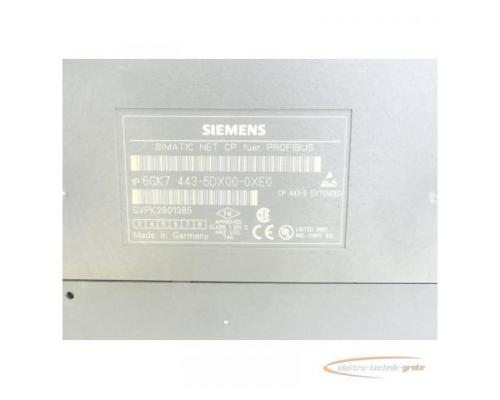 Siemens 6GK7443-5DX00-0XE0 CP 443-5 EXT Kommunikationsprozessor SN:VPK2801385 - Bild 6