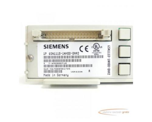 Siemens 6SN1118-1NH00-0AA2 Regelungseinschub Version: A SN:T-N92000710 - Bild 6