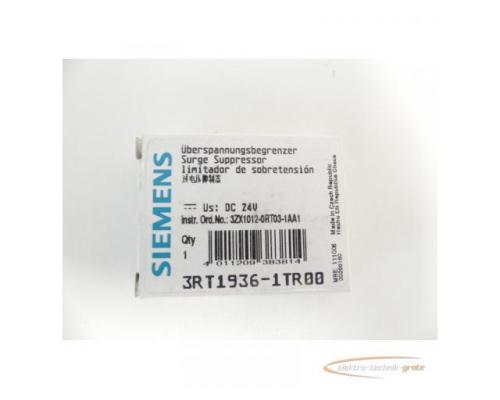 Siemens 3RT1936-1TR00 Überspannungsbegrenzer 24V - ungebraucht! - - Bild 2