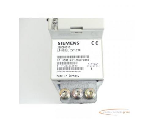 Siemens 6SN1123-1AA00-0BA0 LT-Modul Version: B SN:T-J21116803 - Bild 4
