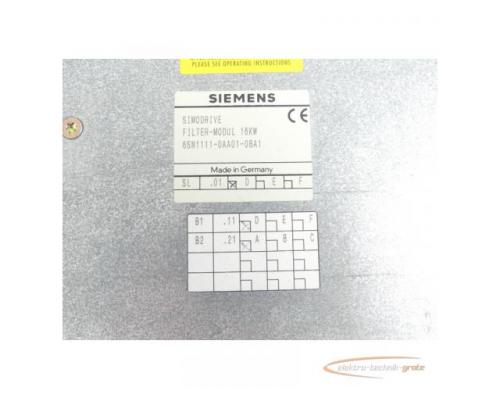 Siemens 6SN1111-0AA01-0BA1 Filtermodul Version: D - Bild 3