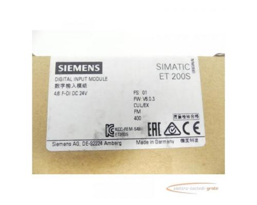 Siemens 6ES7138-4FA05-0AB0 Eingangsmodul SN: CFNAP8187 - ungebraucht! - - Bild 2