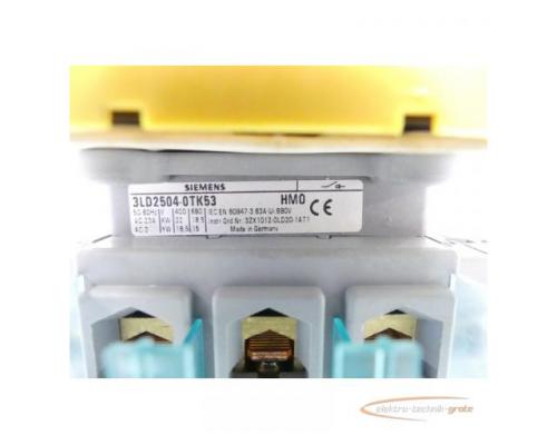 Siemens 3LD2504-0TK53 Trennschalter + 3LD9250-5B Neutralleiter - Bild 6