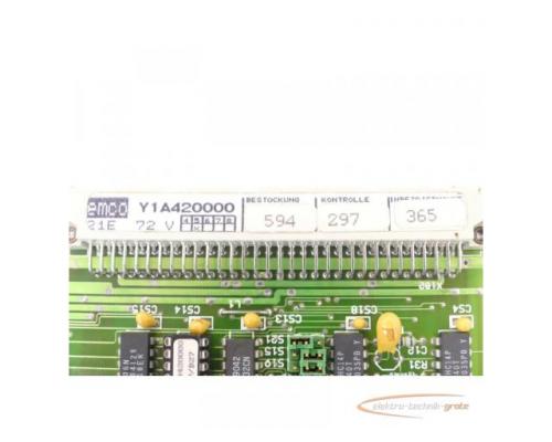 Emco Y1A420000 / Y1A 420 000 Transistorsteller Reglerkarte SN KD109940F - Bild 5