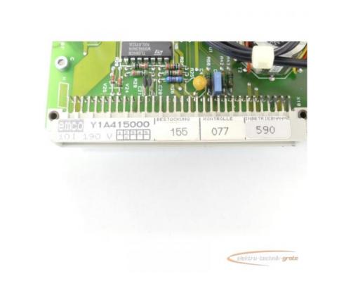 Emco Y1A415000 / Y1A 410 002 Transistorsteller SN KD109943F - Bild 6