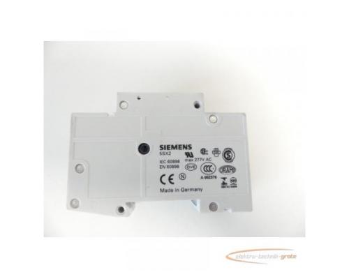 Siemens 5SX21 Leistungsschalter B10 + Siemens 5SX9100HS Hilfsschalter - Bild 3