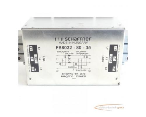 Schaffner FS8032-80-35 Entstörfilter - Bild 3