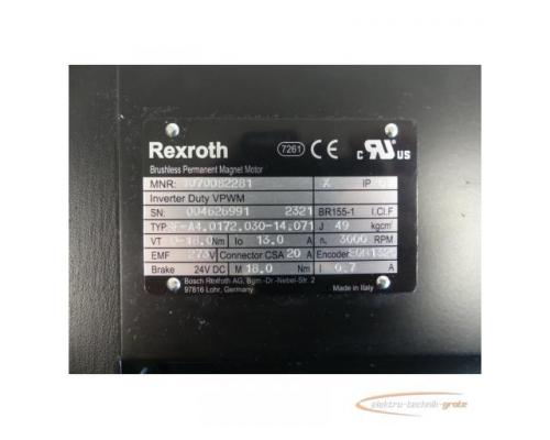 Rexroth SF-A4.0172.030-14.071 Servomotor MNR: 1070082281 SN:004626991 - Bild 4