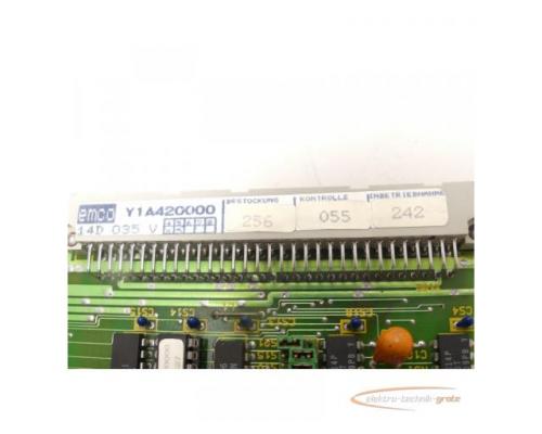 Emco Y1A420000 / Y1A 420 000 Transistorsteller Reglerkarte SN:MK115232HO - Bild 4