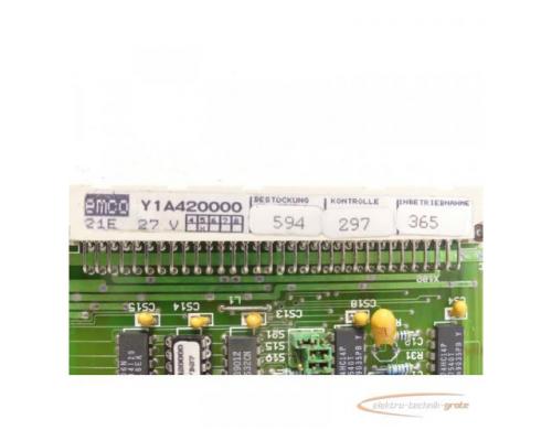 Emco Y1A420000 / Y1A 420 000 Transistorsteller Reglerkarte SN:MK115234HO - Bild 4