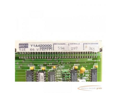 Emco Y1A420000 / Y1A 420 000 Transistorsteller Reglerkarte SN:MK115235HO - Bild 4