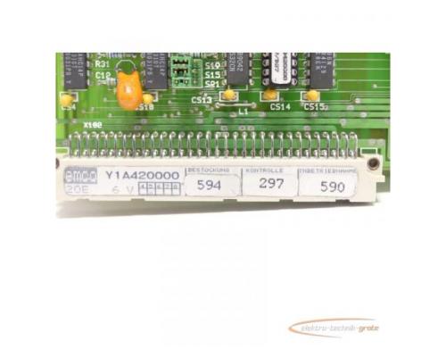 Emco Y1A420000 / Y1A 420 000 Transistorsteller Reglerkarte SN:MK115238HO - Bild 4