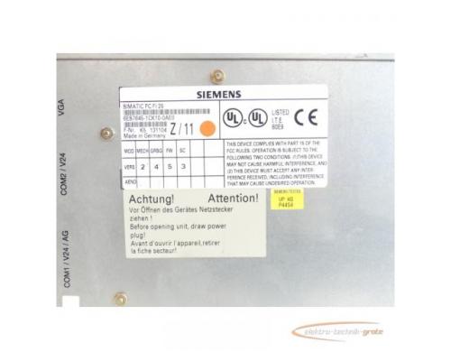 Siemens 6ES7645-1CK10-0AE0 SIMATIC PC FI 25 Industrie PC SN:K5131104 - Bild 6