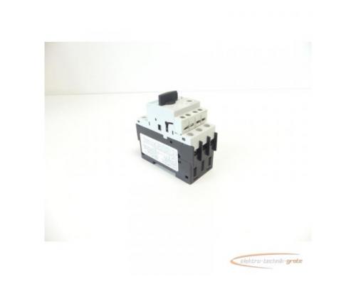 Siemens 3RV1021-1JA10 Leistungsschalter max. 10A + 3RV1901-1E Hilfsschalter - Bild 2
