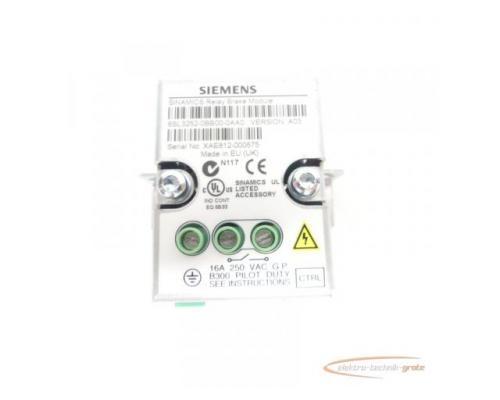 Siemens 6SL3252-0BB00-0AA0 Bremsrelais Version A03 SN XAE812-000575 - Bild 4