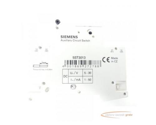 Siemens 5SY41 MCB C8 Leistungsschutzschalter + 5ST301.AS Hilfsschalter - Bild 4