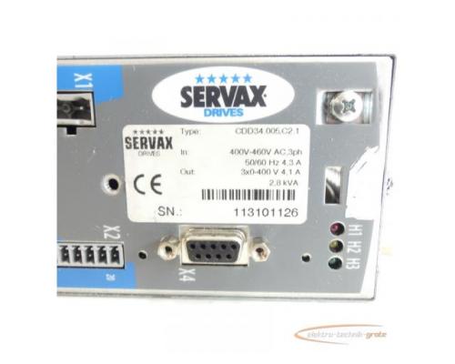 Servax CDD34.005,C2.1 Servoregler SN:1131011126 - Bild 6