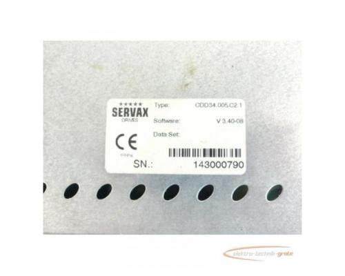 Servax CDD34.005,C2.1 Servoregler SN:143000790 - Bild 5