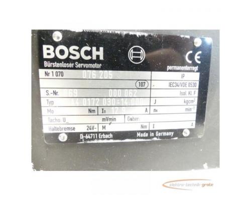 Bosch A4.0172.030-14.000 Servomotor 1070076205 SN: 869000062 - Bild 3