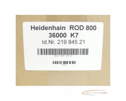 Heidenhain ROD 800 36000 Id.Nr. 219 845 21 SN:2829928B - mit 6 Monaten Gwl.! - - Bild 7