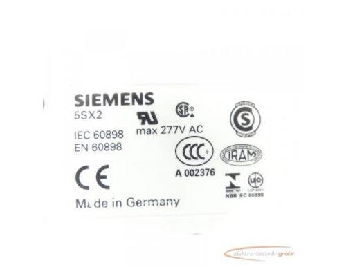 Siemens 5SX21 D1 Leistungsschalter + 5SX9100HS Hilfsschalter - Bild 4