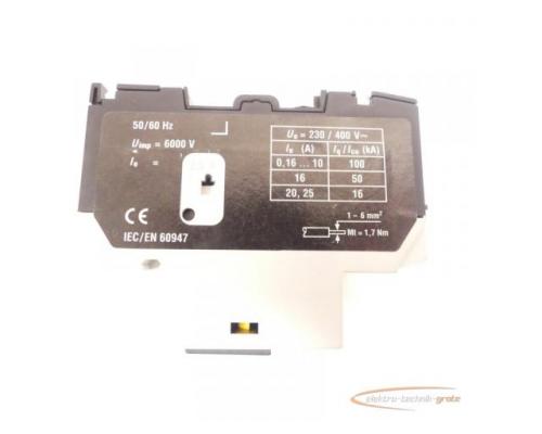Klöckner Moeller PKZM0-2.5 Motorschutzschalter + NHI11-PKZ0 Hilfsschalter - Bild 4