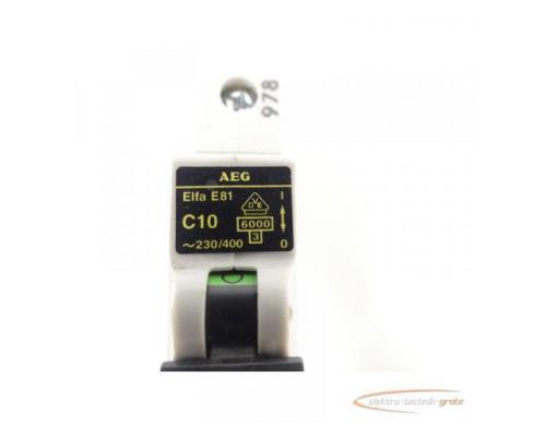 AEG Elfa E81 C10 Leistungsschalter - Bild 3