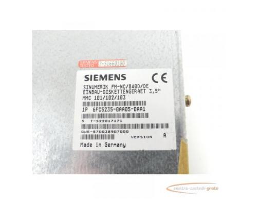 Siemens 6FC5235-0AA05-0AA1 Einbau-Diskettenlaufwerk 3,5" SN:T-S22017171 - Bild 6