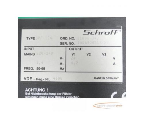 Schroff SPF 124 Power Supply SN:1606900517/DB - Bild 5