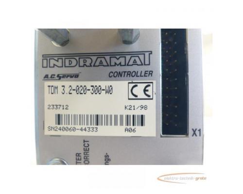 Indramat TDM 3.2-020-300-W0 Controller SN: 240060-44333 - Bild 5