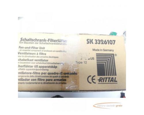Rittal SK 3326107 Schaltschrank-Filterlüfter - ungebraucht! - - Bild 4