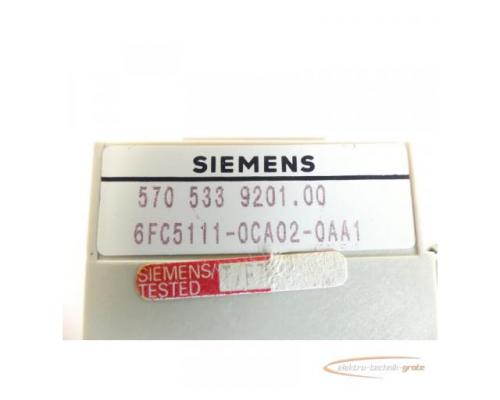 Siemens 6FC5111-0CA02-0AA1 Sinumerik Modul - Bild 5