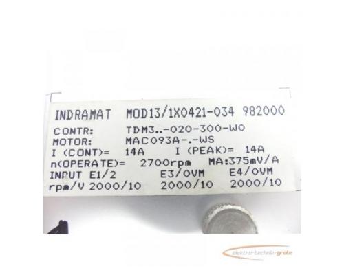 Indramat MOD13/1X0421-034 982000 Programmiermodul SN 222912-47437 - Bild 5