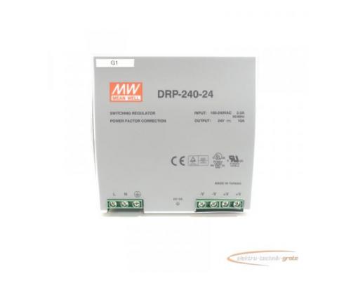 Mean Well DRP-240-24 Hutschienen-Netzteil SN:Ca55066204 - Bild 5