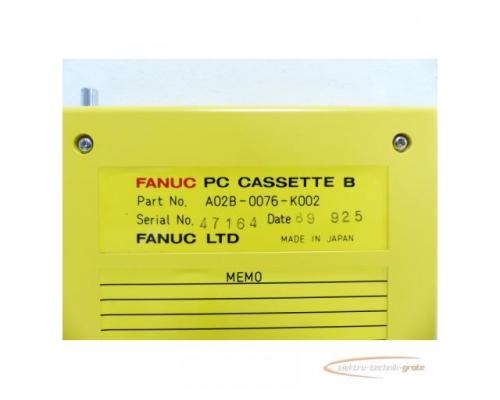 Fanuc A02B-0076-K002 47164 PC Cassette B - Bild 3