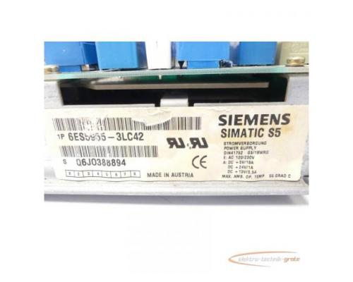 Siemens 6ES5955-3LC42 Stromversorgung E-Stand 1 SN Q6JO388894 - Bild 7