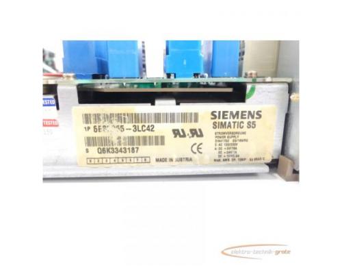Siemens 6ES5955-3LC42 Stromversorgung E-Stand: 1 SN:Q6K3343187 - Bild 6