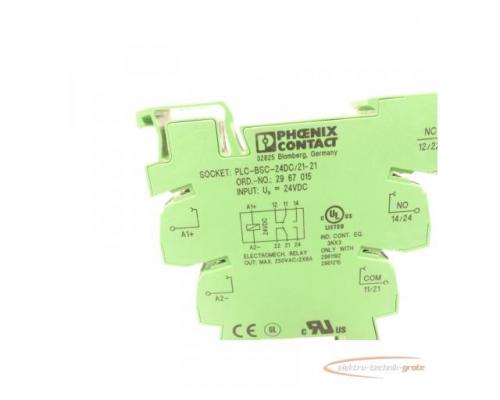 Phoenix Contact PLC-BSC-24DC/21-21 Grundklemme 29 67 015 - Bild 4