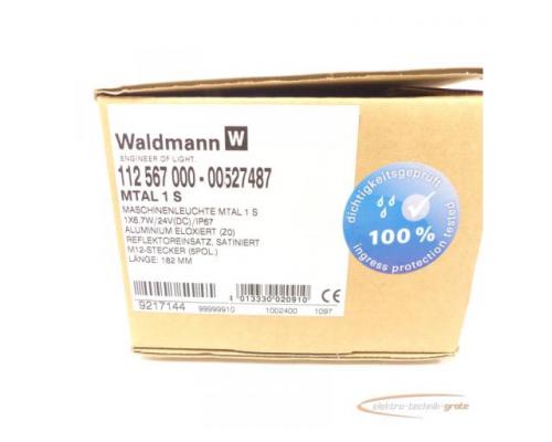 Waldmann 112 567 000 - 00527487 LED-Maschinenleuchte 6.7W 20-28V DC - ungebraucht! - - Bild 2