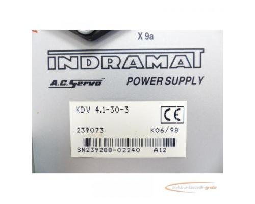 Indramat KDV 4.1-30-3 Power Supply SN: 239288-02240 - Bild 5