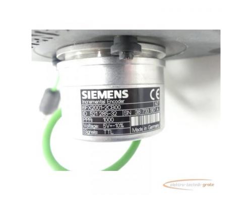 Siemens 1FT5064-0AF71-1 - Z AC-VSA-Motor SN:EF091476403002 + 6FX2001-2CB00 - Bild 6