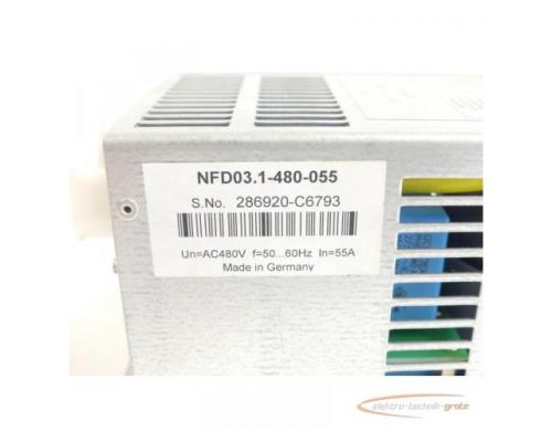 Rexroth / Indramat NFD03.1-480-055 Netzfilter SN:286920-C6793 - Bild 4