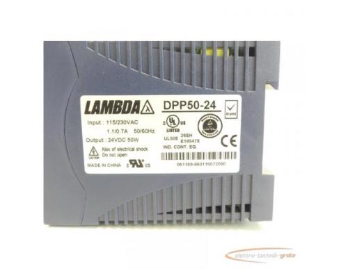 Lambda DPP50-24 Hutschienen-Netzteil - Bild 5