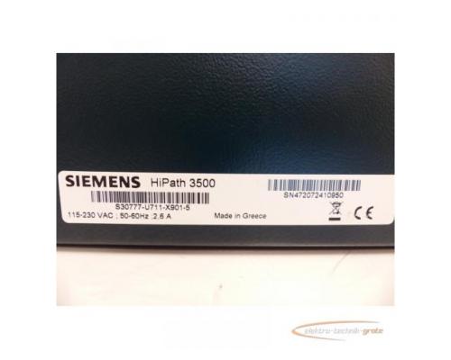 Siemens HiPath 3500 Gehäuse S30777-U711-X901-5 SN: 472072410950 mit 3 Blenden - Bild 7