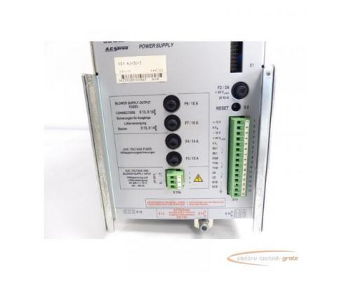 Indramat KDV 4.1-30-3 Power Supply SN: 239288-00527 - Bild 3