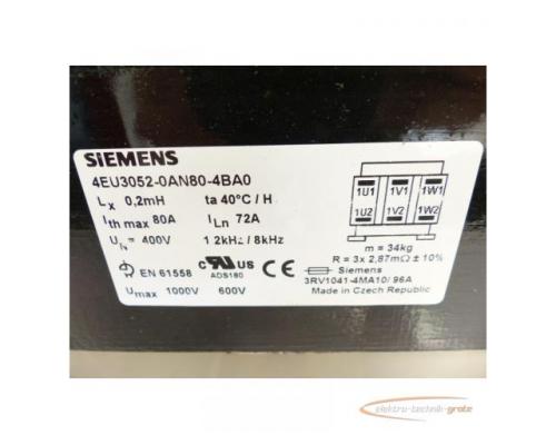 Siemens 4EU3052-0AN80-4BA0 Netzdrossel 3RV1041-4MA10 / 96A - Bild 4